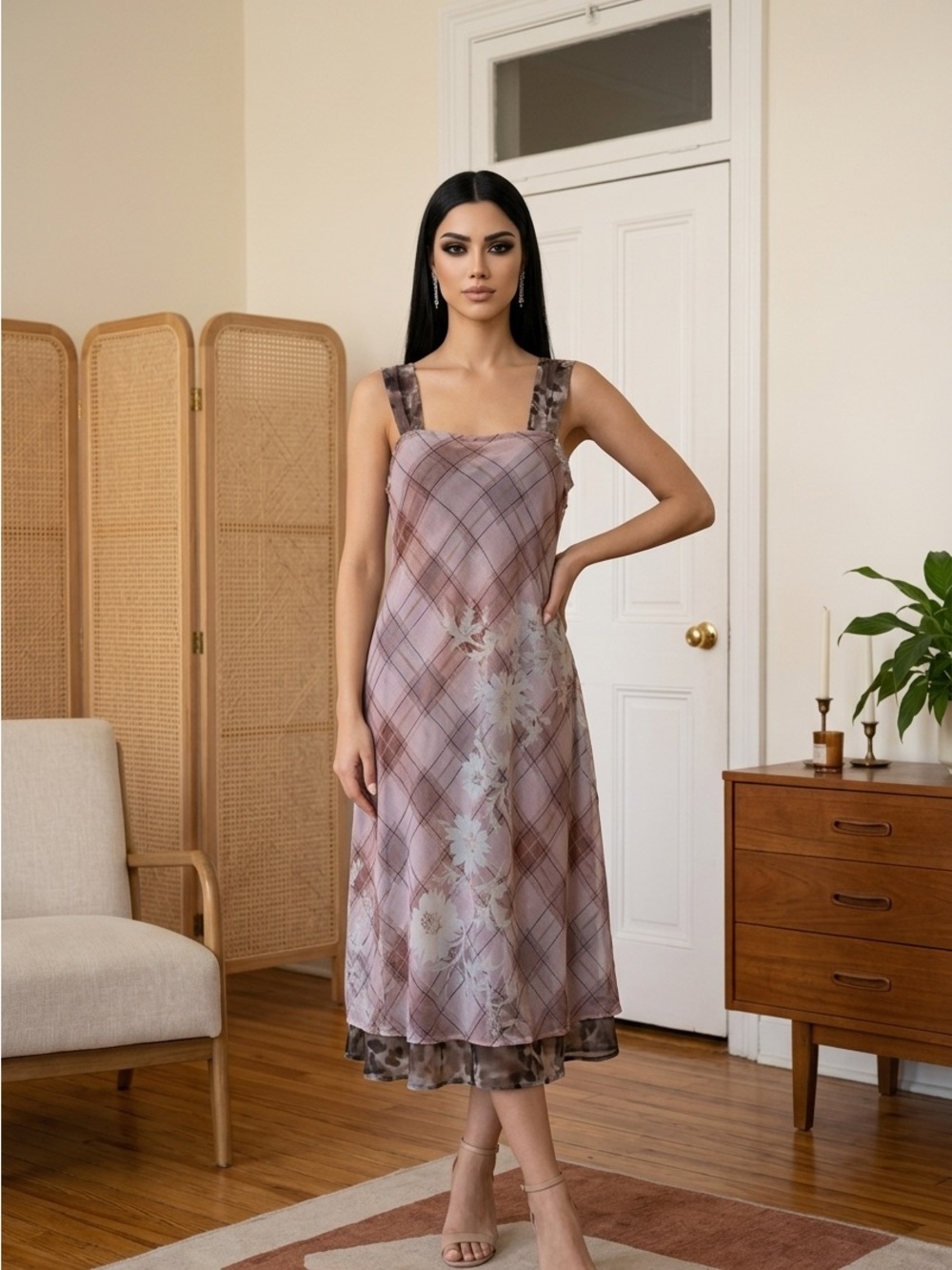 Free People Morning Dew Midi Dress Size XL